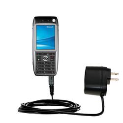 Gomadic Rapid Wall / AC Charger for the Qtek 8600 - Brand w/ TipExchange Technology