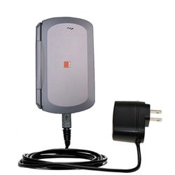 Gomadic Rapid Wall / AC Charger for the Qtek 9000 - Brand w/ TipExchange Technology