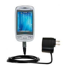 Gomadic Rapid Wall / AC Charger for the Qtek 9100 - Brand w/ TipExchange Technology
