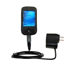 Gomadic Rapid Wall / AC Charger for the Qtek S200 - Brand w/ TipExchange Technology