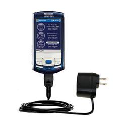 Gomadic Rapid Wall / AC Charger for the Samsung IP-830w - Brand w/ TipExchange Technology