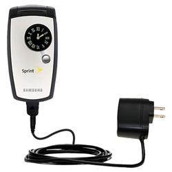 Gomadic Rapid Wall / AC Charger for the Samsung MM-A960 / SPH-A960 - Brand w/ TipExchange Technology