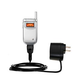 Gomadic Rapid Wall / AC Charger for the Samsung SCH-A310 - Brand w/ TipExchange Technology