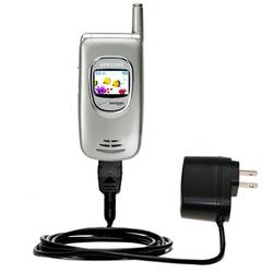 Gomadic Rapid Wall / AC Charger for the Samsung SCH-A530 - Brand w/ TipExchange Technology