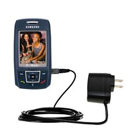 Gomadic Rapid Wall / AC Charger for the Samsung SGH-T429 - Brand w/ TipExchange Technology