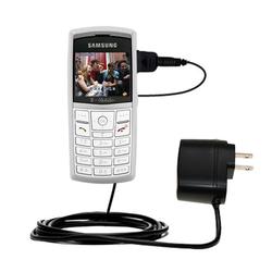 Gomadic Rapid Wall / AC Charger for the Samsung SGH-T519 - Brand w/ TipExchange Technology