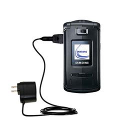 Gomadic Rapid Wall / AC Charger for the Samsung SGH-V804 - Brand w/ TipExchange Technology