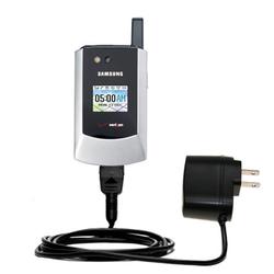 Gomadic Rapid Wall / AC Charger for the Samsung SGH-X426 - Brand w/ TipExchange Technology