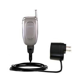 Gomadic Rapid Wall / AC Charger for the Samsung SGH-X427 - Brand w/ TipExchange Technology