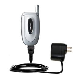 Gomadic Rapid Wall / AC Charger for the Samsung SGH-X450 - Brand w/ TipExchange Technology
