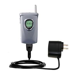 Gomadic Rapid Wall / AC Charger for the Samsung SPH-A460 - Brand w/ TipExchange Technology