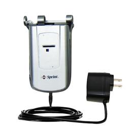 Gomadic Rapid Wall / AC Charger for the Samsung SPH-A600 - Brand w/ TipExchange Technology (RTC-1606-18)