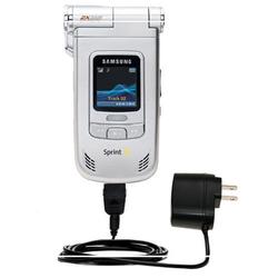 Gomadic Rapid Wall / AC Charger for the Samsung SPH-A940 - Brand w/ TipExchange Technology
