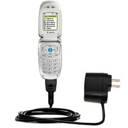 Gomadic Rapid Wall / AC Charger for the Samsung VI660 - Brand w/ TipExchange Technology
