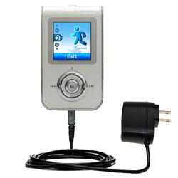Gomadic Rapid Wall / AC Charger for the Samsung Yepp YP-T7H - Brand w/ TipExchange Technology