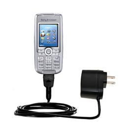 Gomadic Rapid Wall / AC Charger for the Sony Ericsson K700c - Brand w/ TipExchange Technology
