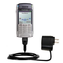 Gomadic Rapid Wall / AC Charger for the Sony Ericsson P900 - Brand w/ TipExchange Technology