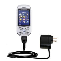 Gomadic Rapid Wall / AC Charger for the Sony Ericsson S700c - Brand w/ TipExchange Technology