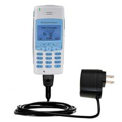 Gomadic Rapid Wall / AC Charger for the Sony Ericsson T100 - Brand w/ TipExchange Technology