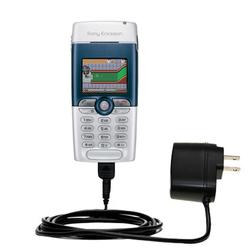 Gomadic Rapid Wall / AC Charger for the Sony Ericsson T310 - Brand w/ TipExchange Technology