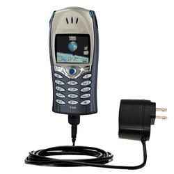 Gomadic Rapid Wall / AC Charger for the Sony Ericsson T68 - Brand w/ TipExchange Technology