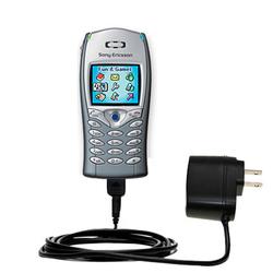 Gomadic Rapid Wall / AC Charger for the Sony Ericsson T68i - Brand w/ TipExchange Technology