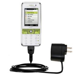 Gomadic Rapid Wall / AC Charger for the Sony Ericsson k660i - Brand w/ TipExchange Technology