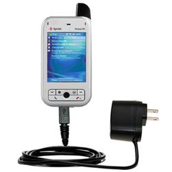 Gomadic Rapid Wall / AC Charger for the Verizon PPC 6700 - Brand w/ TipExchange Technology