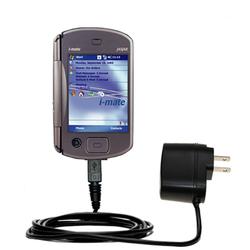 Gomadic Rapid Wall / AC Charger for the i-Mate JASJAR - Brand w/ TipExchange Technology