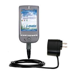 Gomadic Rapid Wall / AC Charger for the i-Mate PDA-N PPC - Brand w/ TipExchange Technology