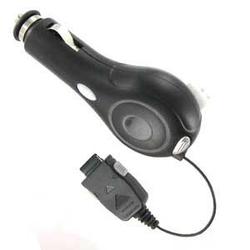 Wireless Emporium, Inc. Retractable-Cord Car Charger for LG AX-140/145 Aloha/200c