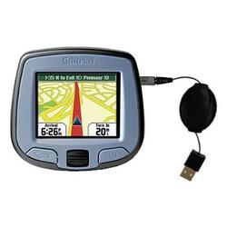 Gomadic Retractable USB Cable for the Garmin StreetPilot i3 with Power Hot Sync and Charge capabilities - Go