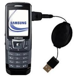 Gomadic Retractable USB Cable for the Samsung SGH-D900 with Power Hot Sync and Charge capabilities - Gomadic