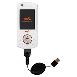 Gomadic Retractable USB Cable for the Sony Ericsson w900c with Power Hot Sync and Charge capabilities - Goma