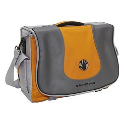 Slappa SLAPPA Ballistix AURA Notebook Shoulder Bag - Ballistic Nylon - Silver, Orange