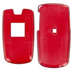 Wireless Emporium, Inc. Samsung SGH-A437 Trans. Red Snap-On Protector Case Faceplate