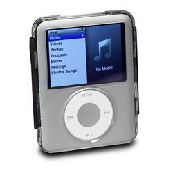 Saunders iPod nano Hardcase - Aluminum - Clear