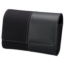 SONY DIGITAL STILL CAMERA ACCESSORI Sony Camera Case - Leather, Nylon - Black