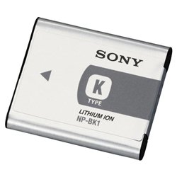 SONY DIGITAL STILL CAMERA ACCESSORI Sony NPBK1 K Type Lithium Ion Battery - Lithium Ion (Li-Ion) - 3.6V DC - Photo Battery