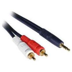 CABLES TO GO Stereo Male to Dual RCA Male Y