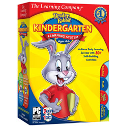 ENCORE SOFTWARE INC TLC Reader Rabbit Kindergarten DVD Learning System 2009