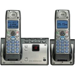 G.E. Thomson 28223EE2 Cordless Phone - 1 x Phone Line(s) - Silver