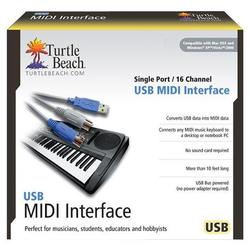 TURTLE BEACH SYSTEMS Turtle Beach Midi Interface USB Cable - USB - 10ft