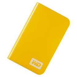 WESTERN DIGITAL - RETAIL Western Digital 160GB My Passport Essential USB 2.0 Portable Hard Drive - Super Sunny Yellow