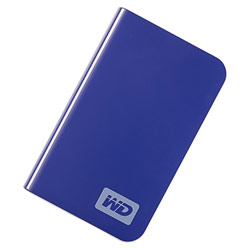 WESTERN DIGITAL - RETAIL Western Digital 160GB My Passport Essential USB 2.0 Portable Hard Drive - Viola