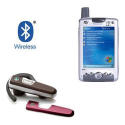 Gomadic Wireless Bluetooth Headset for the HP iPaq h6325