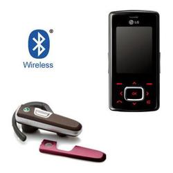 Gomadic Wireless Bluetooth Headset for the LG KG800