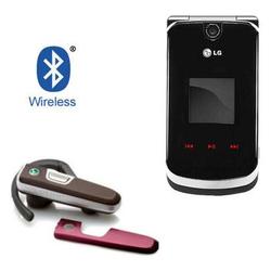 Gomadic Wireless Bluetooth Headset for the LG KG810