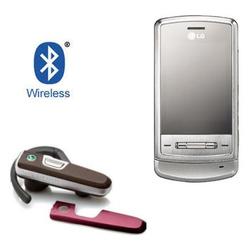 Gomadic Wireless Bluetooth Headset for the LG KG970 Shine