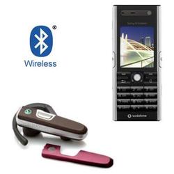 Gomadic Wireless Bluetooth Headset for the Sony Ericsson V600i